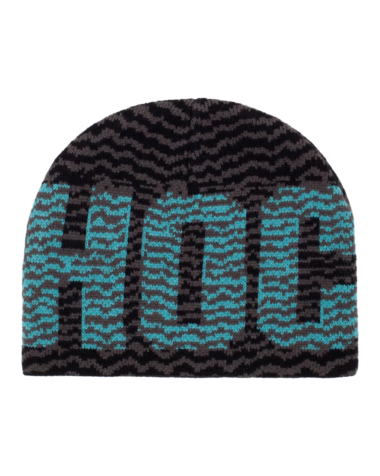 Hockey Zig Zag Skully Beanie - Black - HYQ226H00101 -