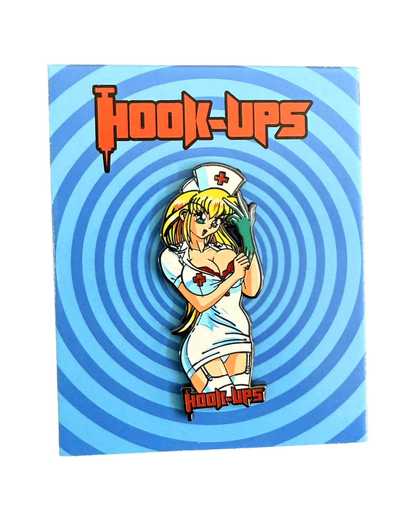 Hook-Ups Nurse Daisy Enamel Pin - - 73407735
