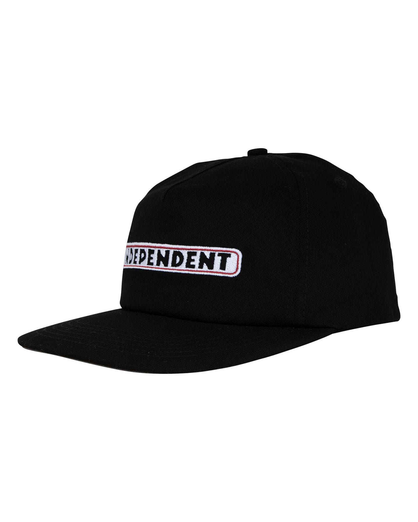 Independent Bar Logo Unstructured Snapback - Black - 44442288-160171 - 193172548279