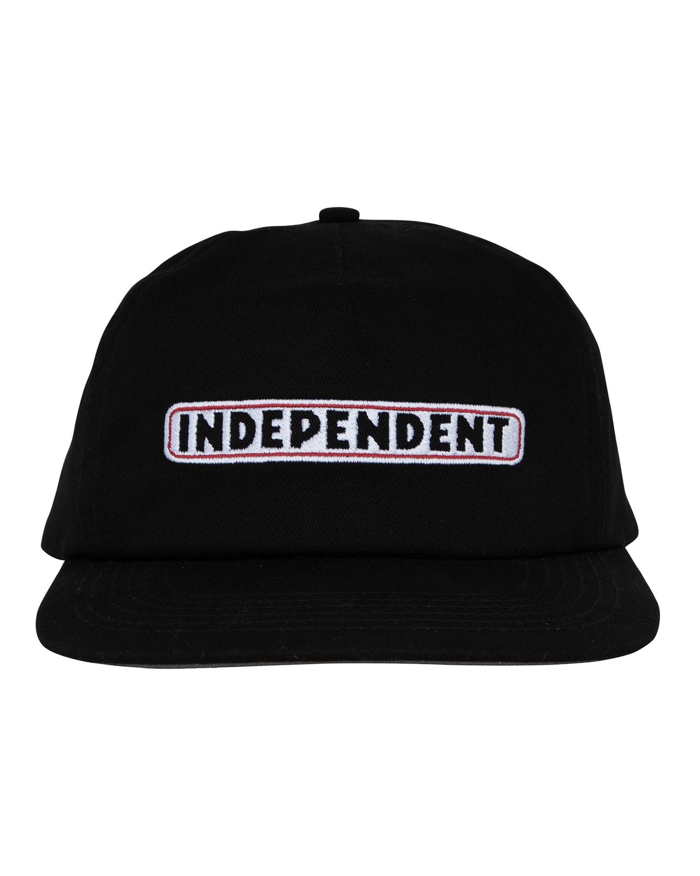 Independent Bar Logo Unstructured Snapback - Black - 44442288-160171 - 193172548279