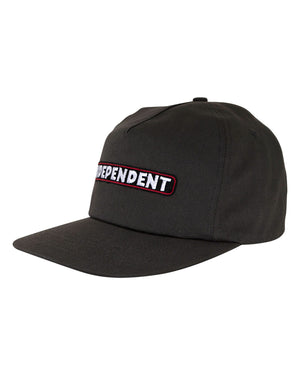 Independent Bar Logo Unstructured Snapback - Cement - 44442288-160171 - 193172601714