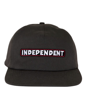 Independent Bar Logo Unstructured Snapback - Cement - 44442288-160171 - 193172601714