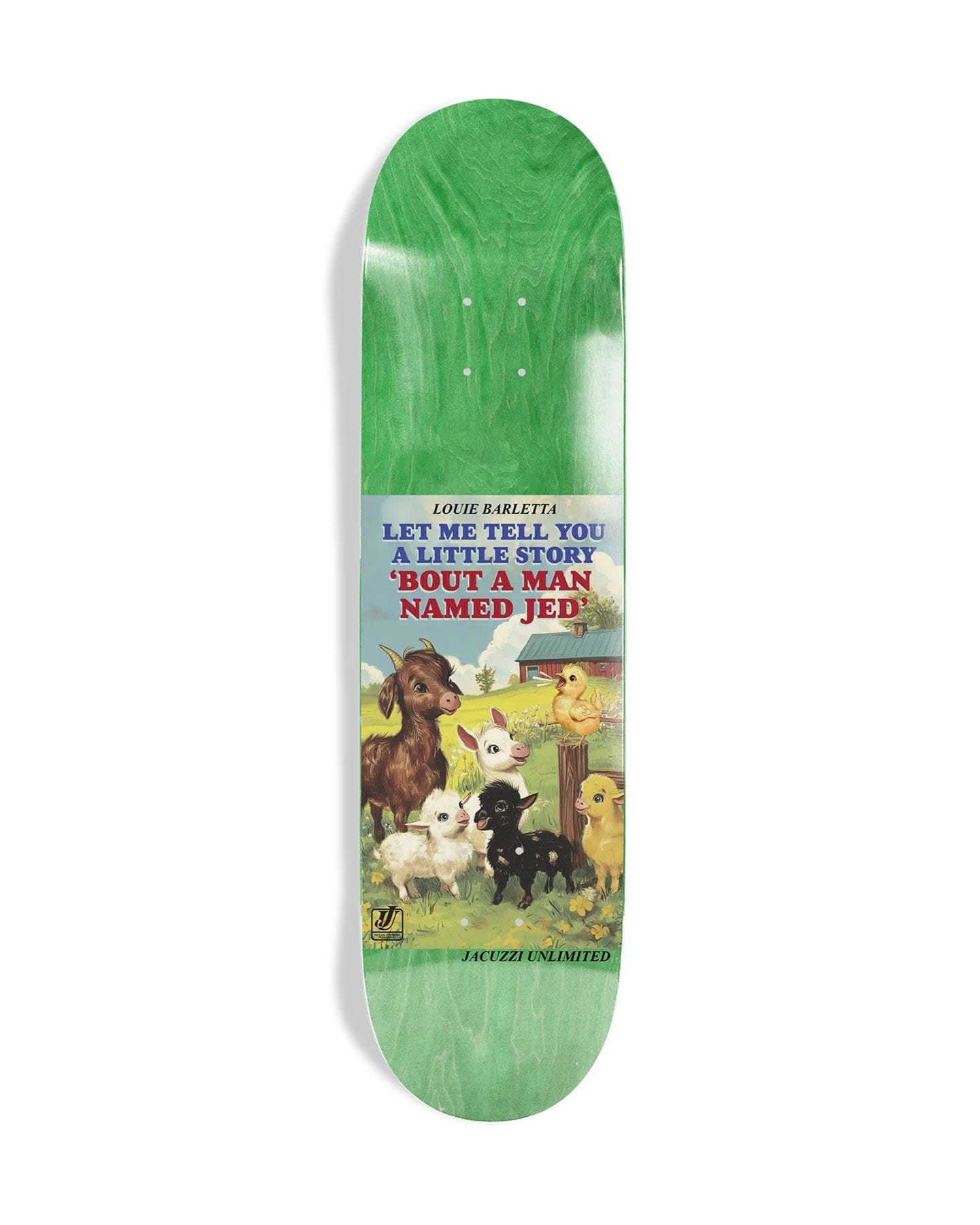 Jacuzzi Louie Barletta Storybook EX7 Deck - 8.25" - -