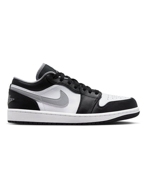 Jordan 1 Low - Black / Particle Grey - White - 553558 040 - 195238857424