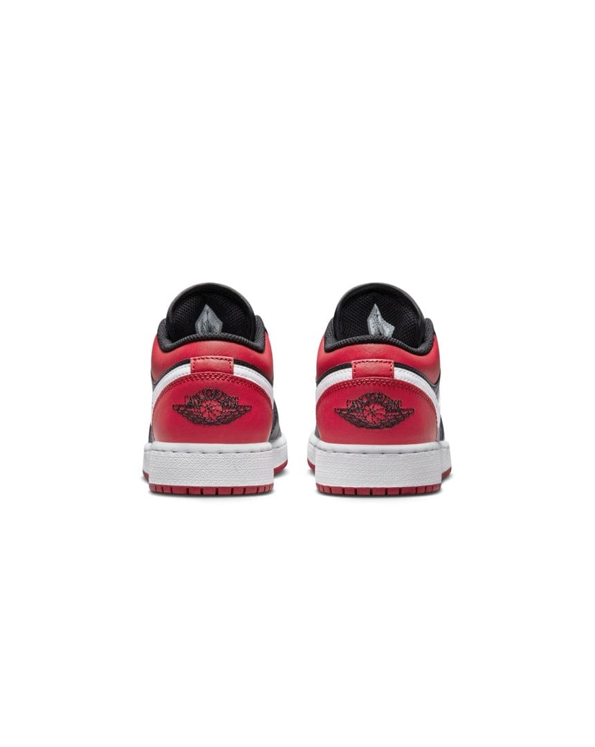 Jordan 1 Low ( GS ) - Black / Gym Red - White - -