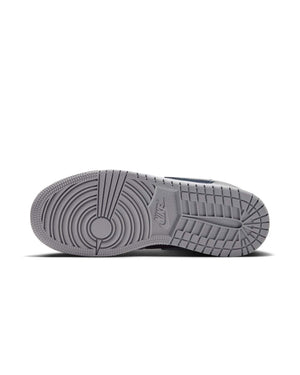 Jordan 1 Low GS - Tech Grey / College Navy - White - -