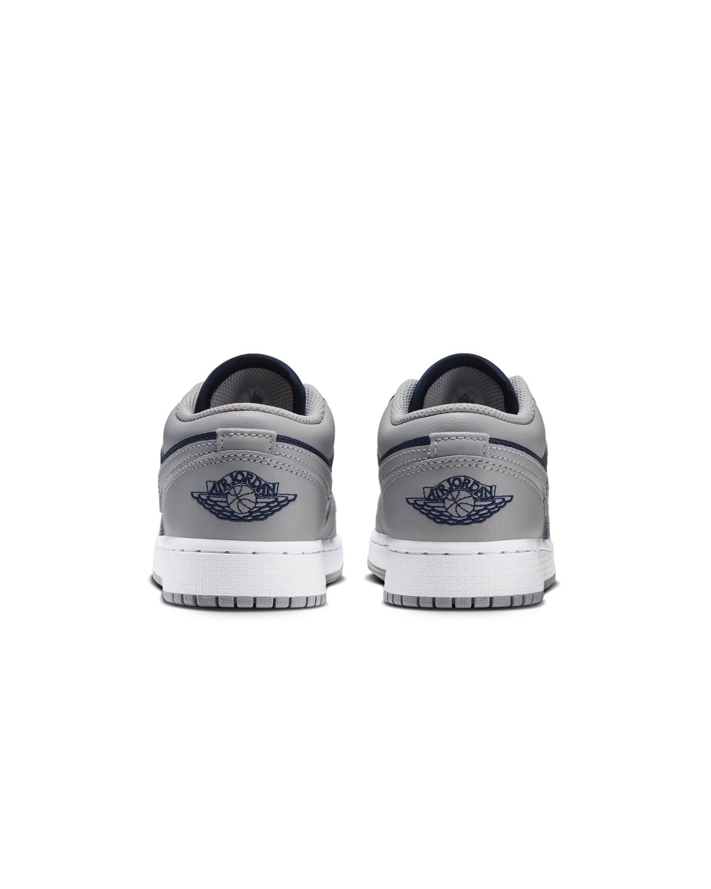 Jordan 1 Low GS - Tech Grey / College Navy - White - -