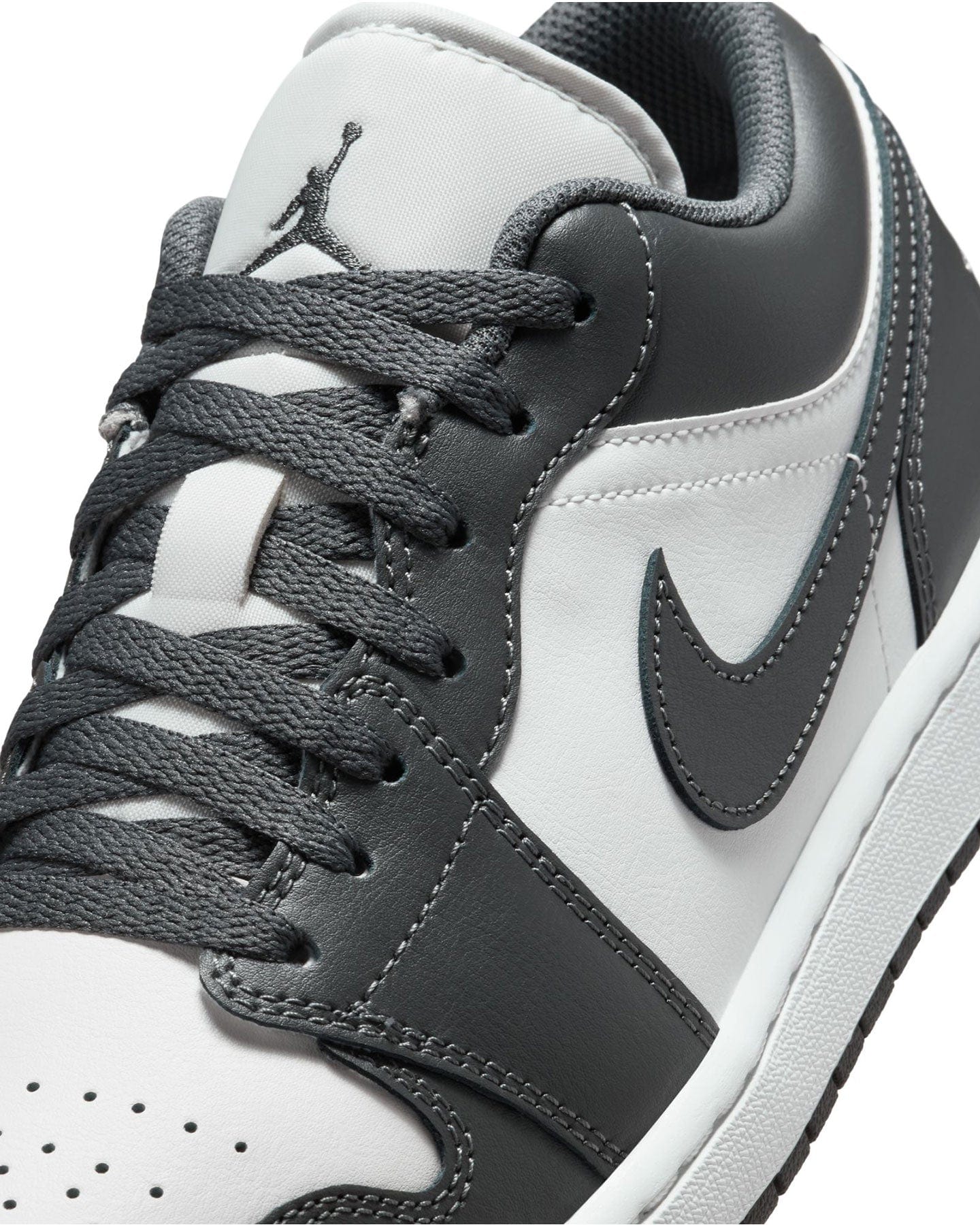Jordan 1 Low - Iron Grey / Summit White - -