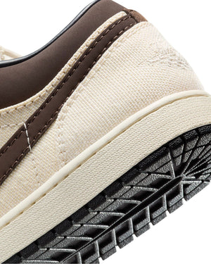 Jordan 1 Low PRM - Pale Ivory / Baroque Brown - Off Noir - -