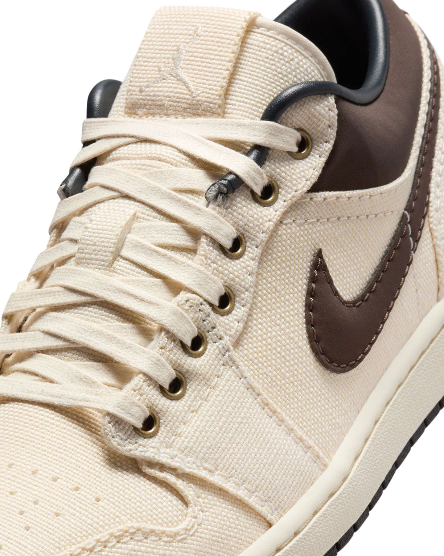 Jordan 1 Low PRM - Pale Ivory / Baroque Brown - Off Noir - -