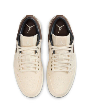 Jordan 1 Low PRM - Pale Ivory / Baroque Brown - Off Noir - -