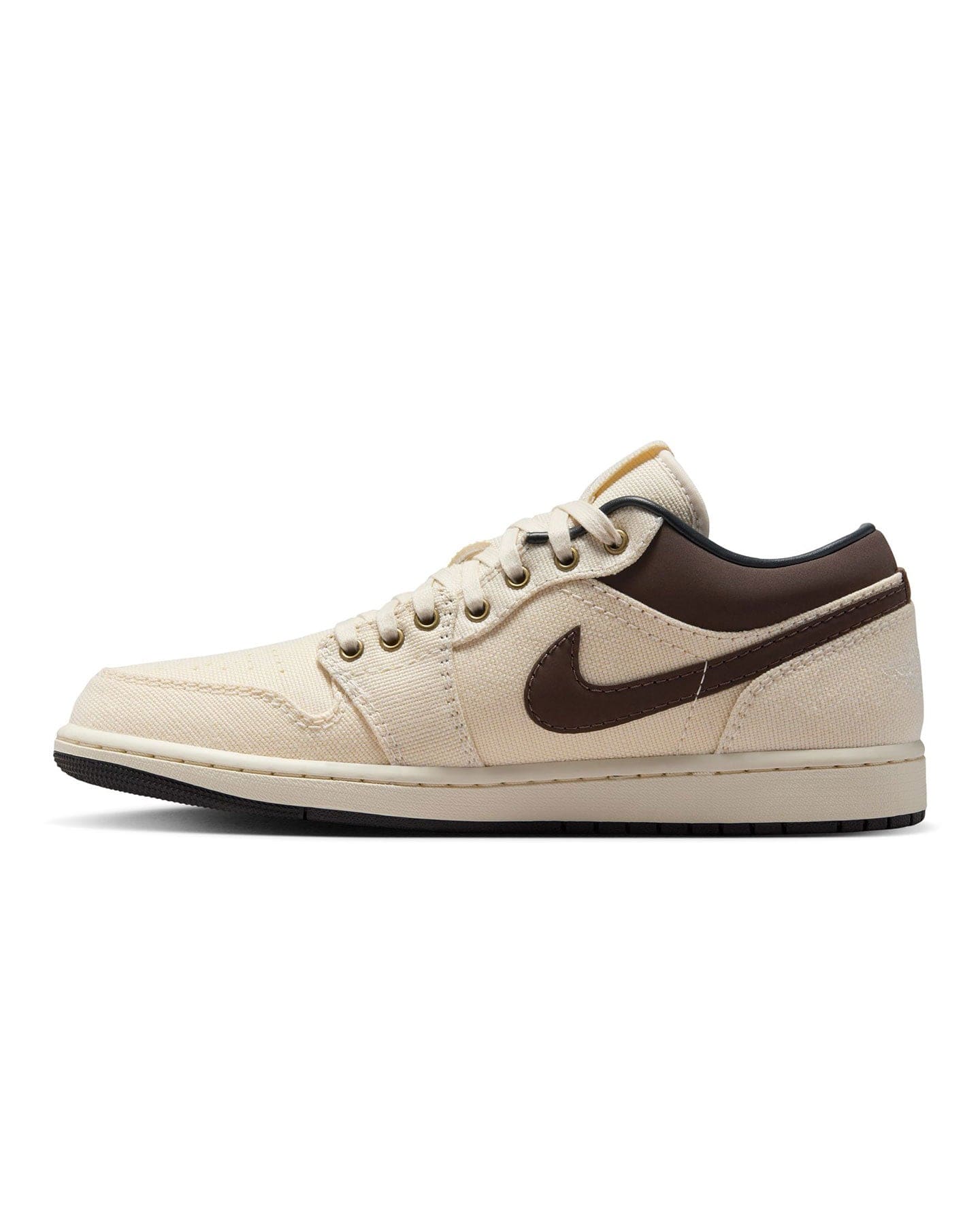 Jordan 1 Low PRM - Pale Ivory / Baroque Brown - Off Noir - -
