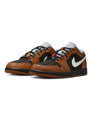 Jordan 1 Low SE - Black / Sail / Lt British Tan - -