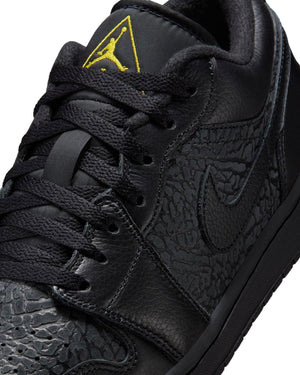 Jordan 1 Low SE - Black / Tour Yellow - Anthracite - -