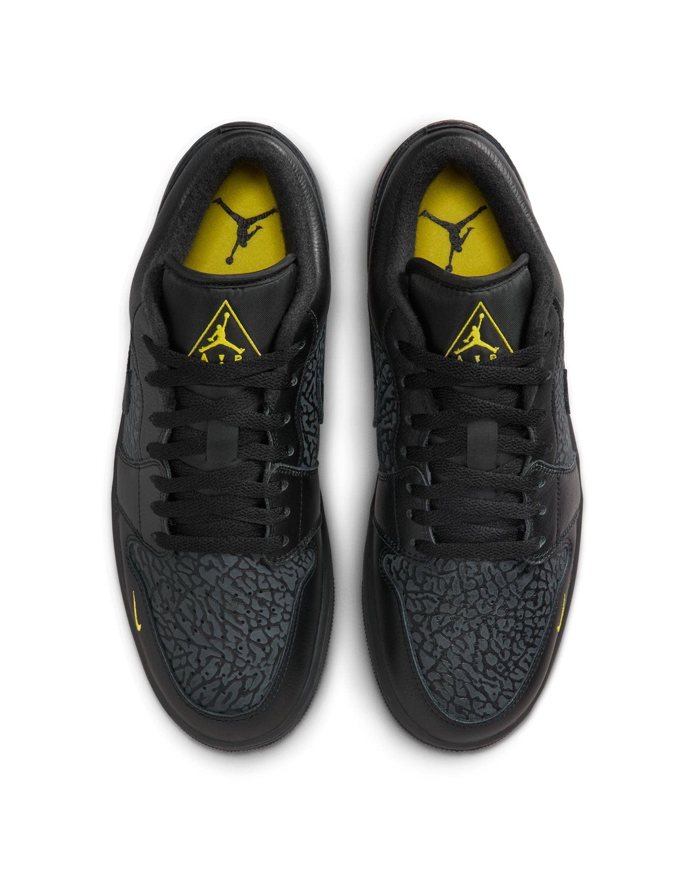 Jordan 1 Low SE - Black / Tour Yellow - Anthracite - -