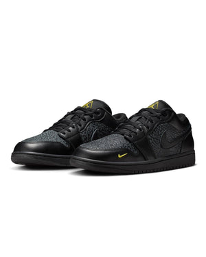 Jordan 1 Low SE - Black / Tour Yellow - Anthracite - -