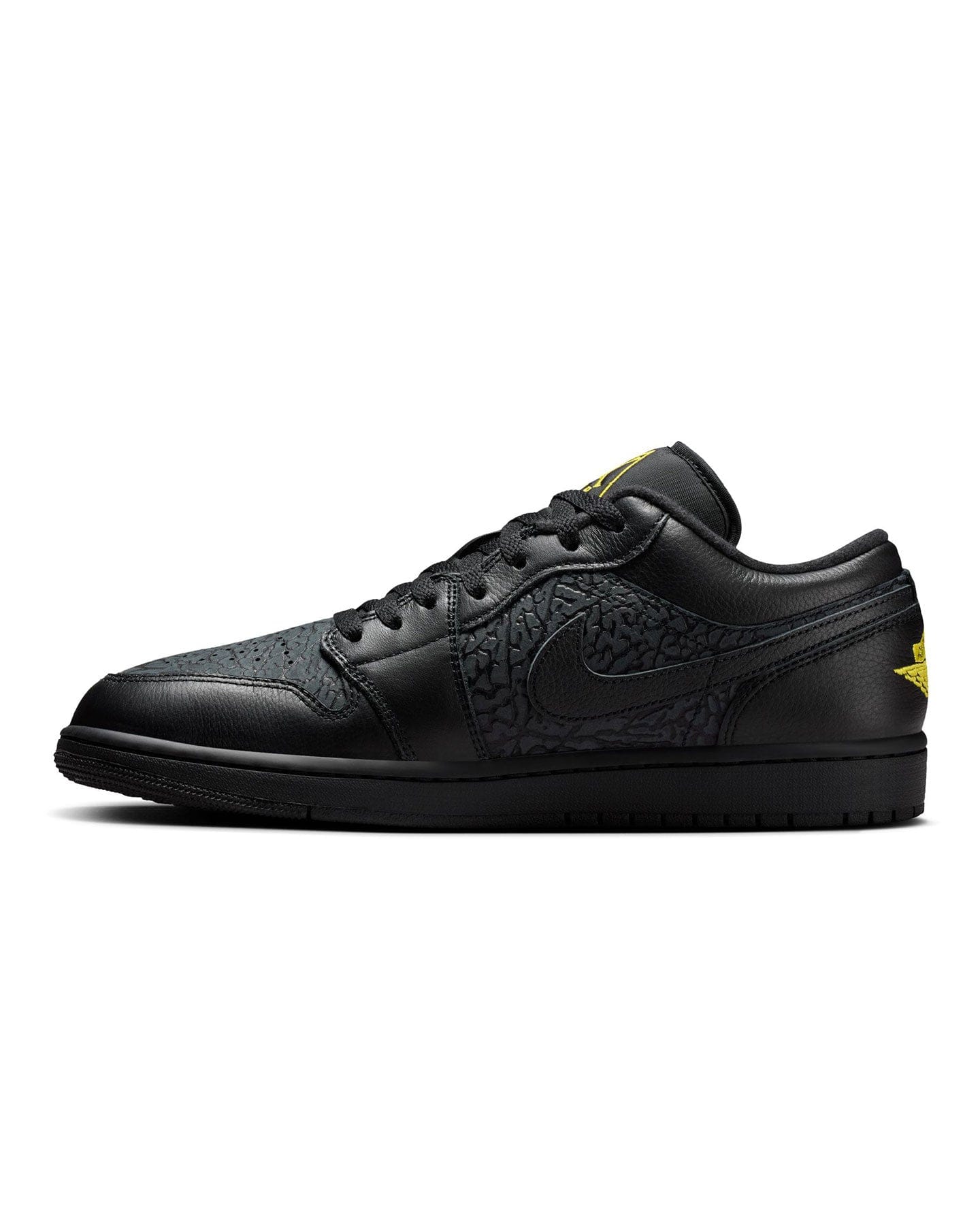 Jordan 1 Low SE - Black / Tour Yellow - Anthracite - -