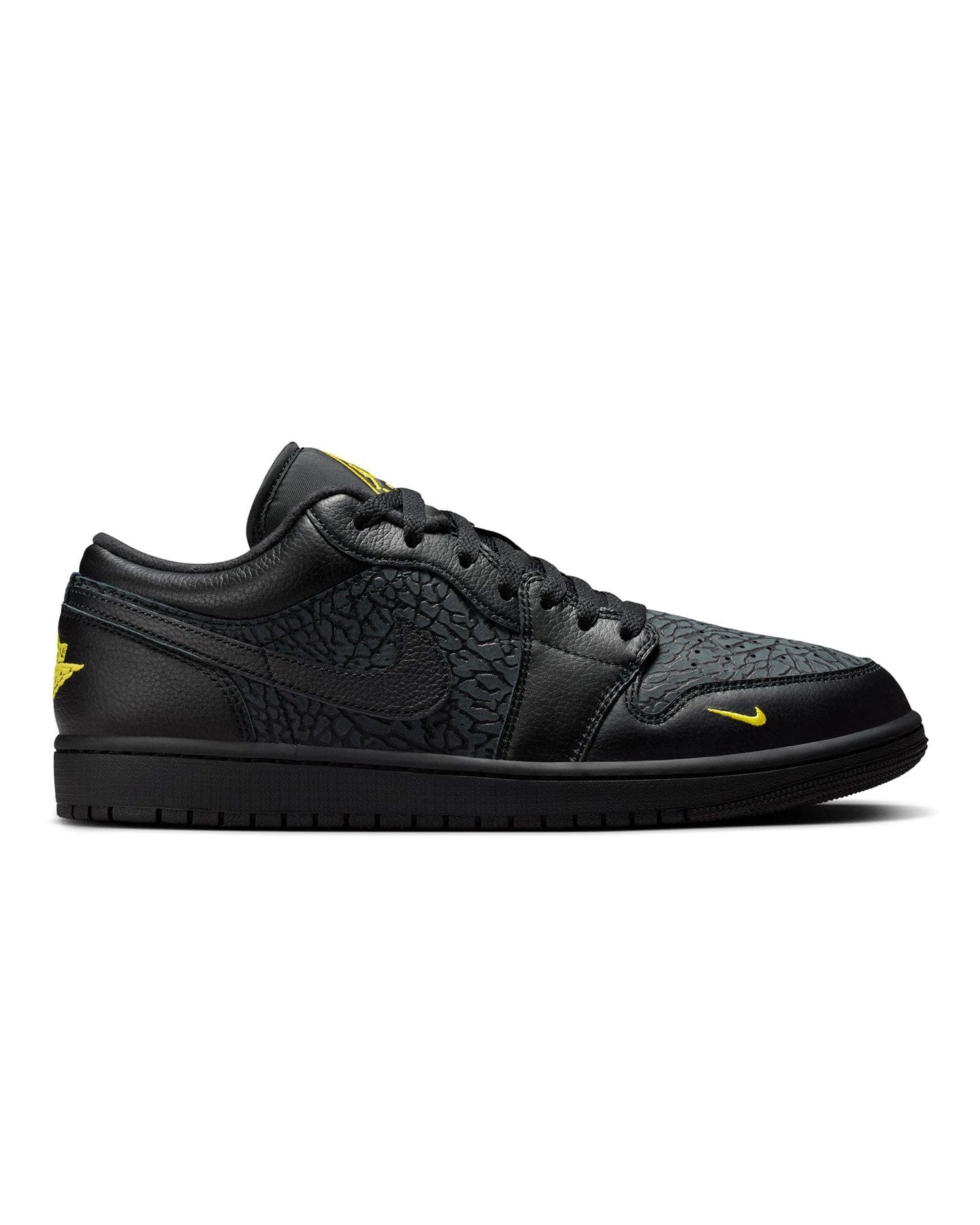 Jordan 1 Low SE - Black / Tour Yellow - Anthracite - -