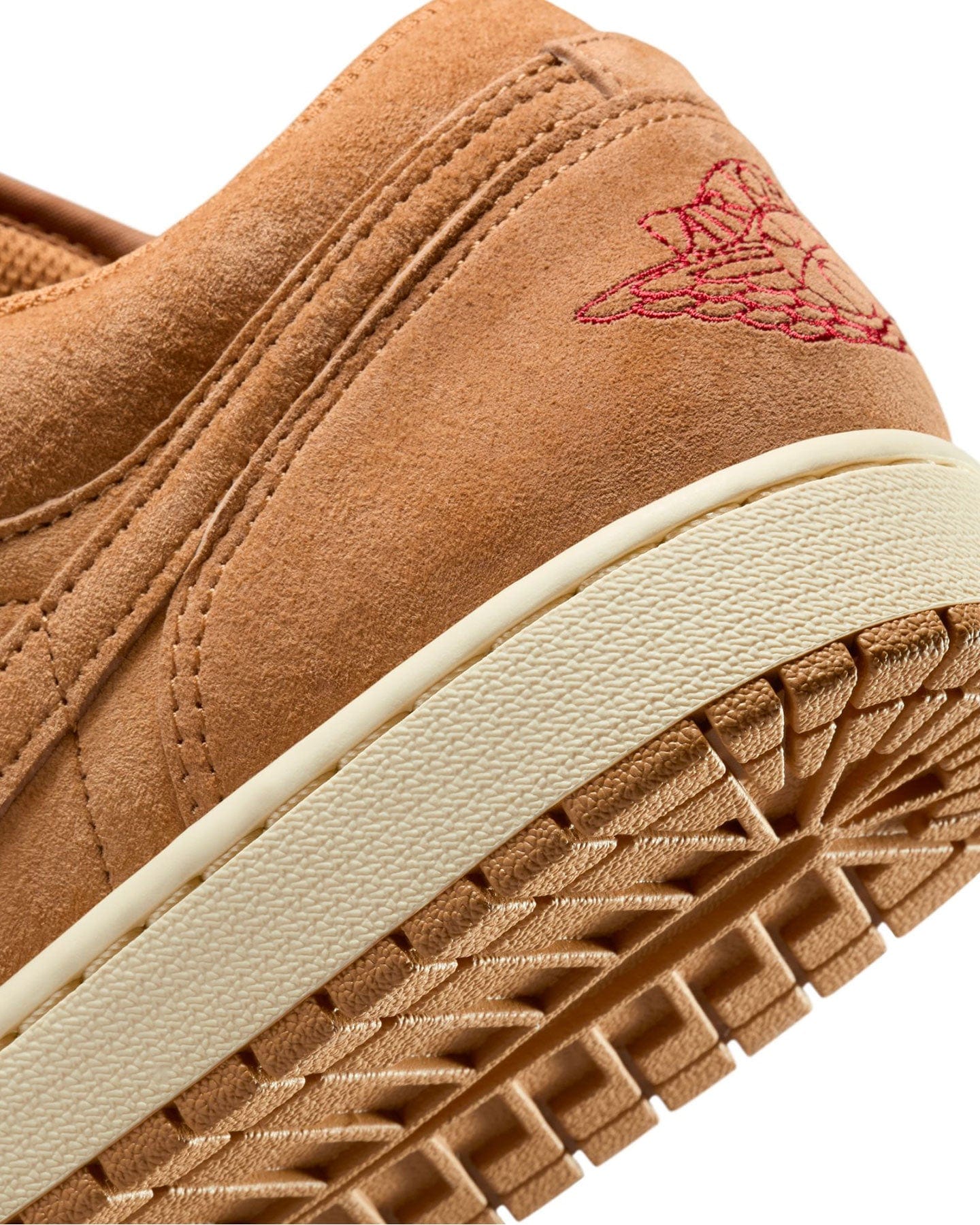 Jordan 1 Low SE - Flax / Flax - Varsity Red - Muslin - -