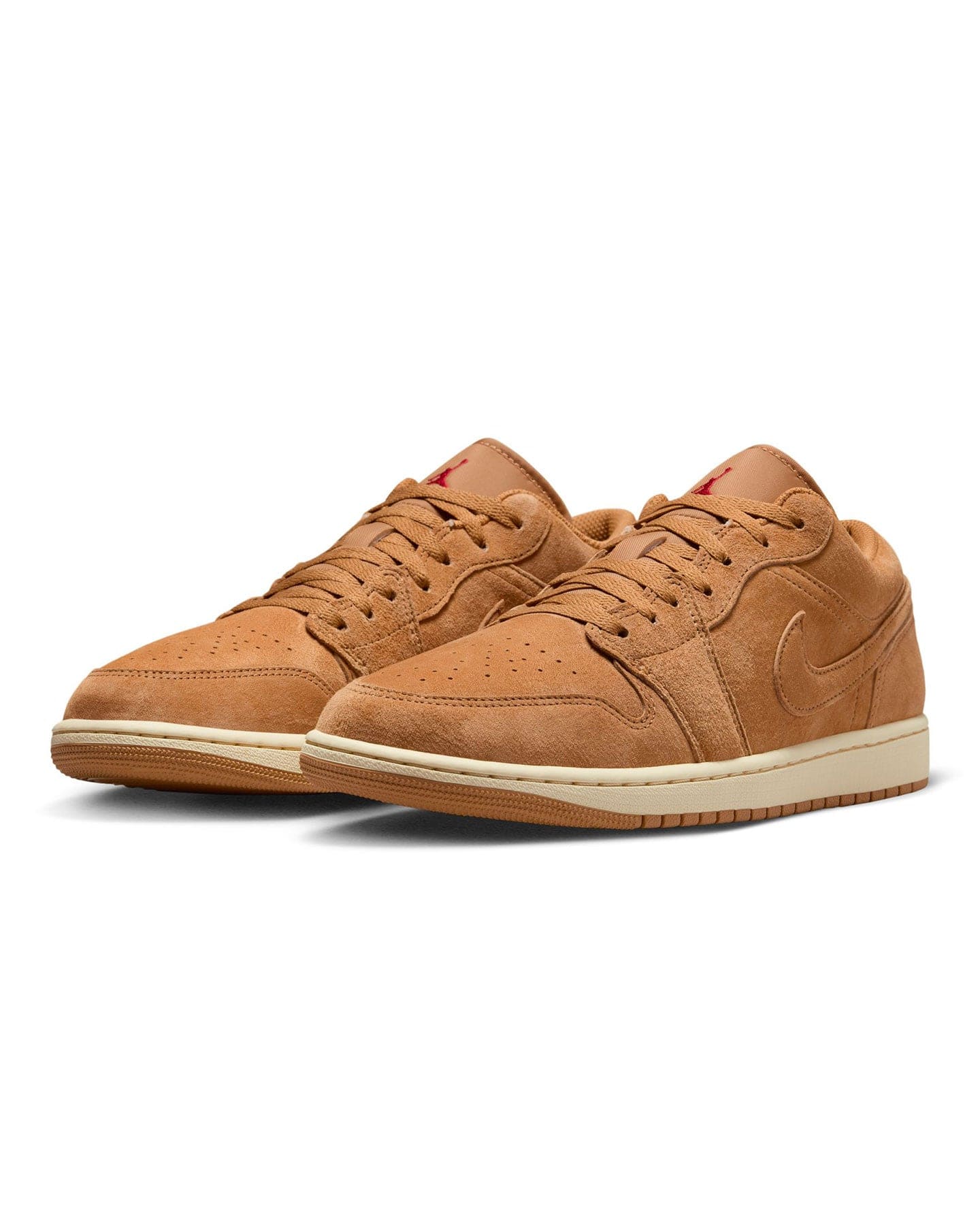 Jordan 1 Low SE - Flax / Flax - Varsity Red - Muslin - -