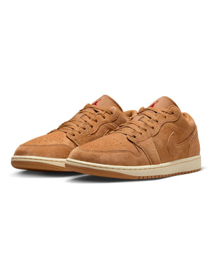 Jordan 1 Low SE - Flax / Flax - Varsity Red - Muslin - -
