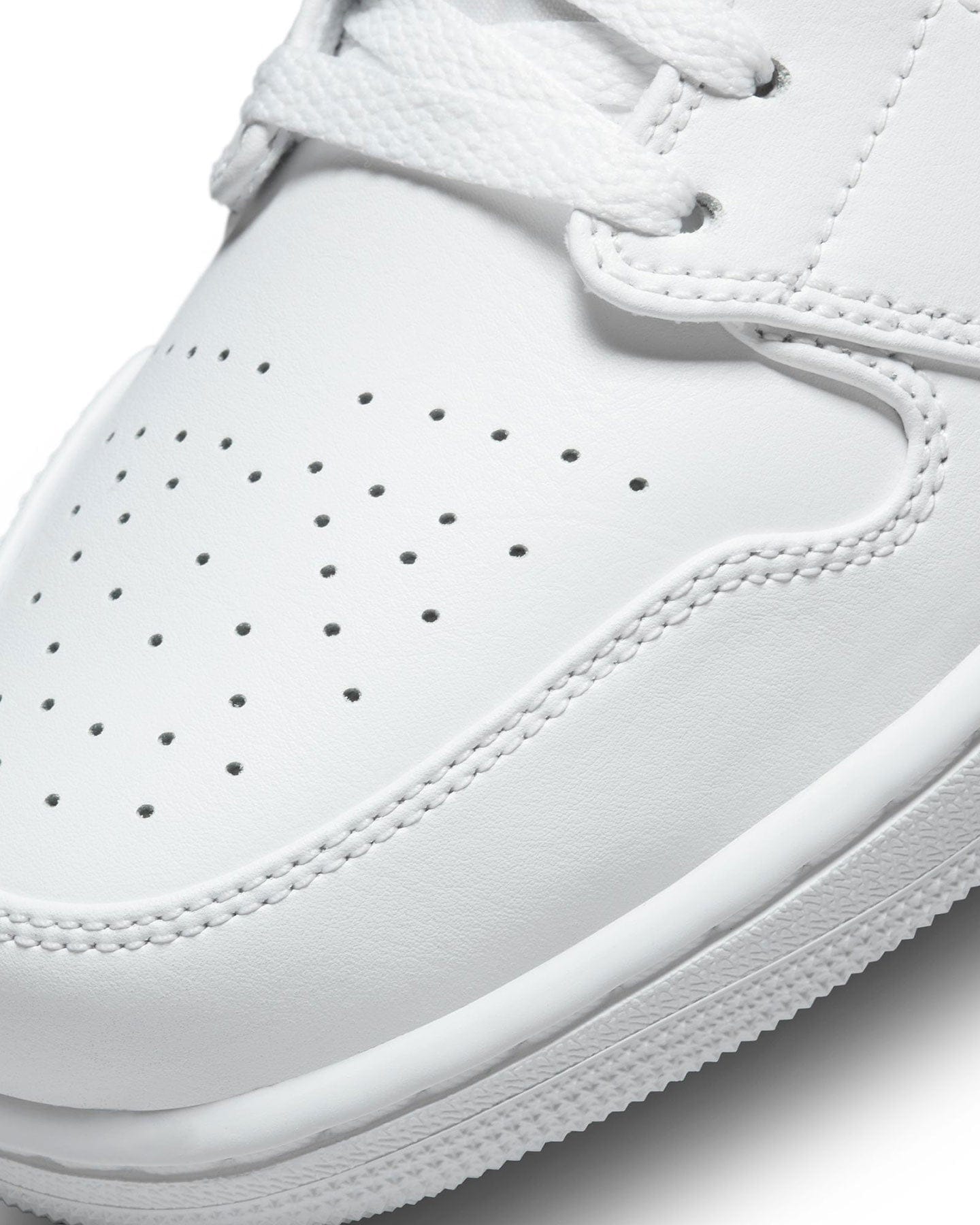 Jordan 1 Low - Triple White - -