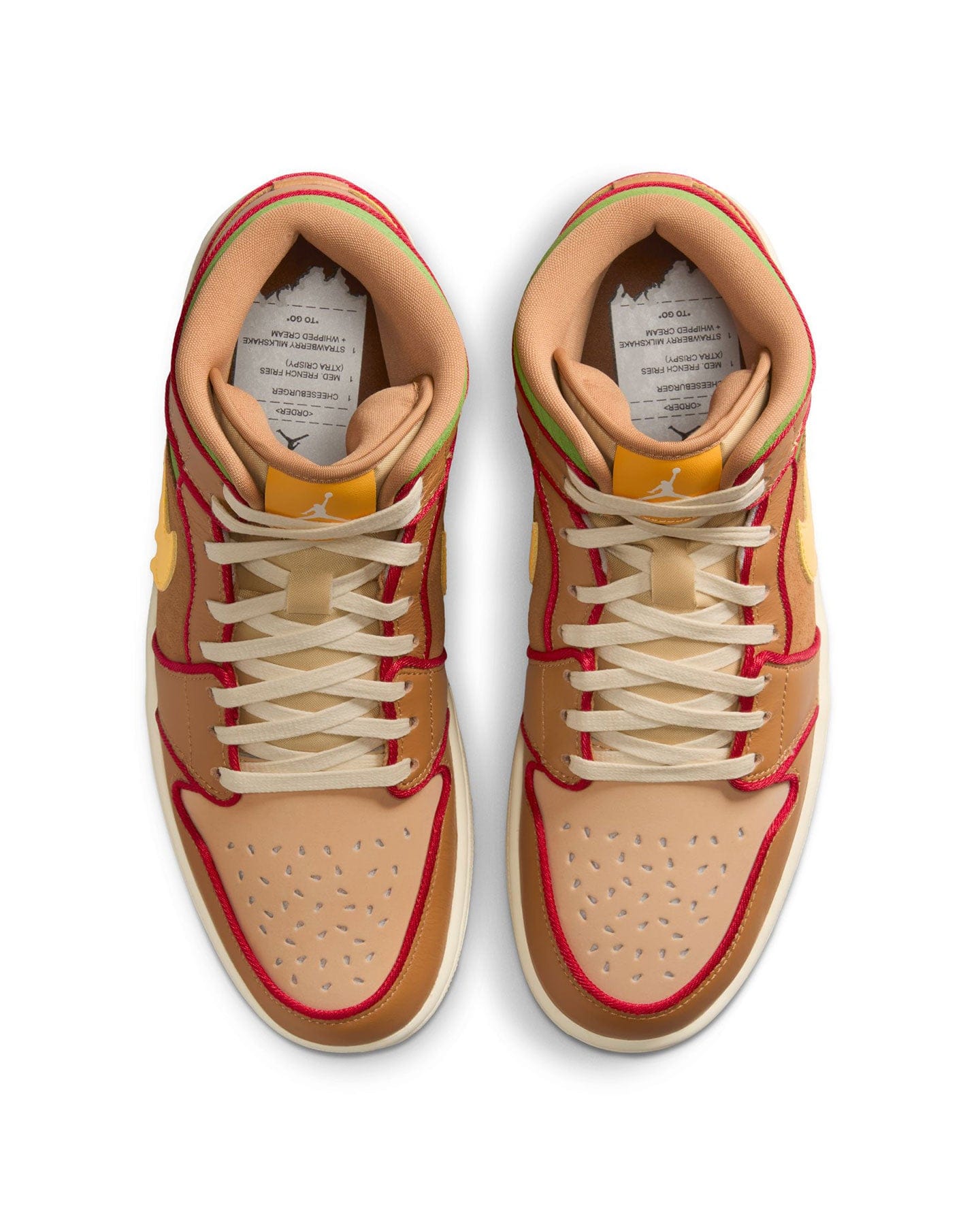 Jordan 1 Mid SE - Flax / University Gold - Sesame - Coconut Milk - -