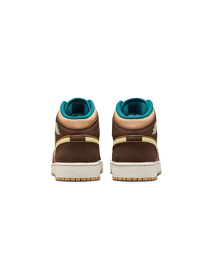 Jordan 1 Mid SE ( GS ) - Cacao Wow - -