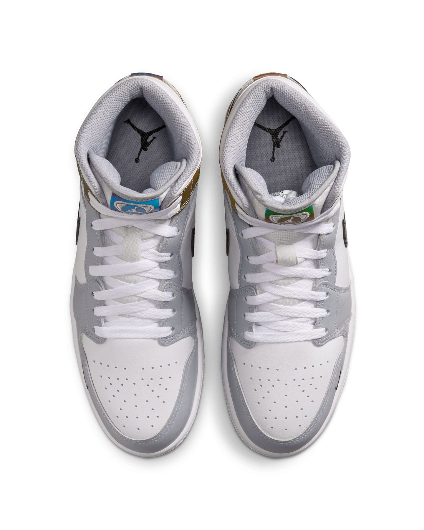 Jordan 1 Mid SE - Multi Color / Black / White - Wolf Grey - -