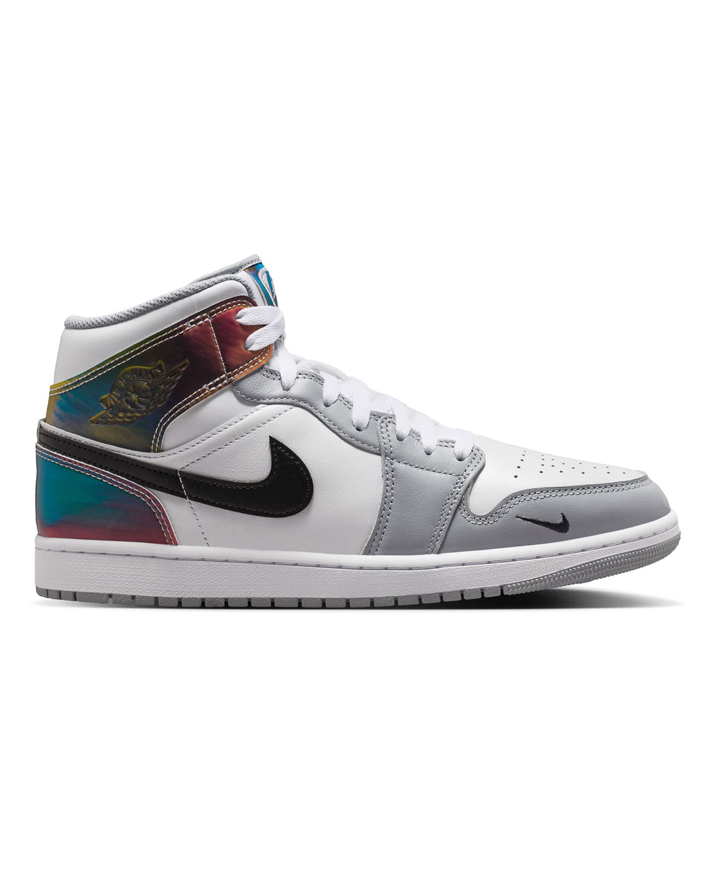 Jordan 1 Mid SE - Multi Color / Black / White - Wolf Grey - -