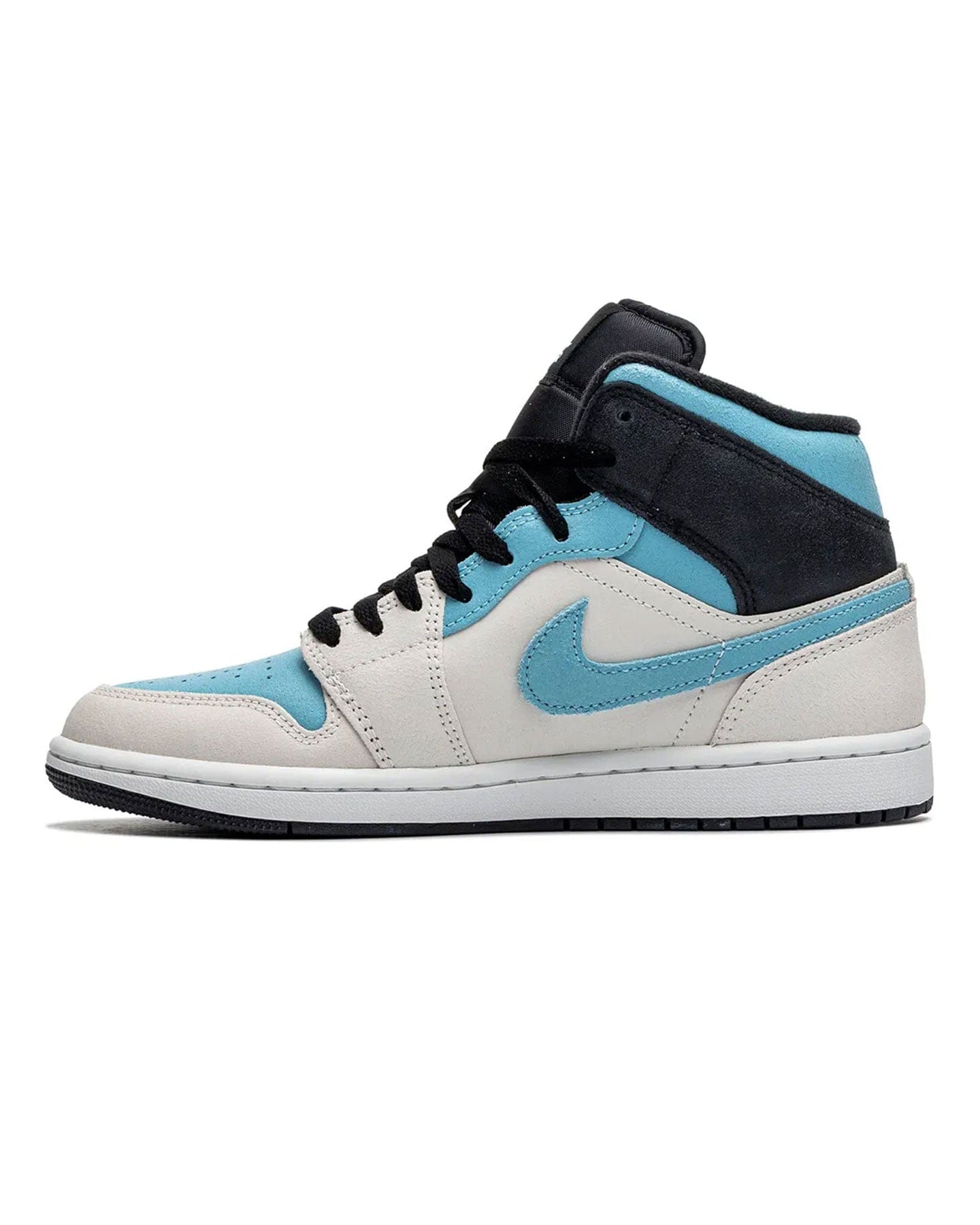 Jordan 1 Mid SE - Summit White / Blue Chill - Black - -