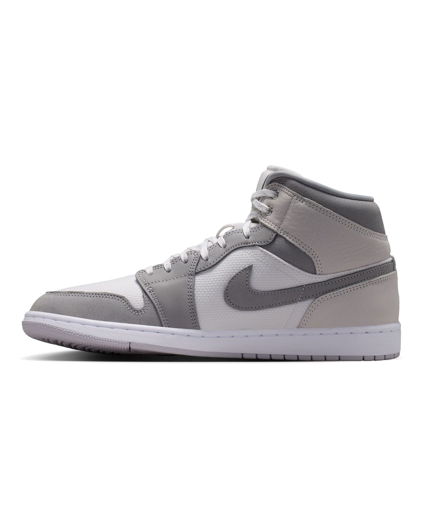 Jordan 1 Mid SE - Summit White / Phantom - Sail - Light Smoke Grey - -