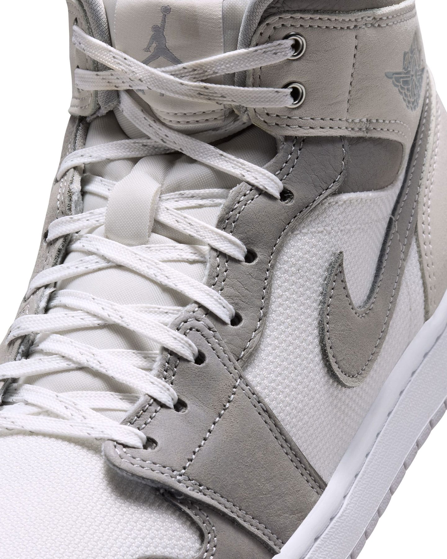 Jordan 1 Mid SE - Summit White / Phantom - Sail - Light Smoke Grey - -
