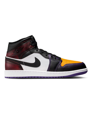 Jordan 1 Mid SE - True Red / Black - White - Court Purple - -