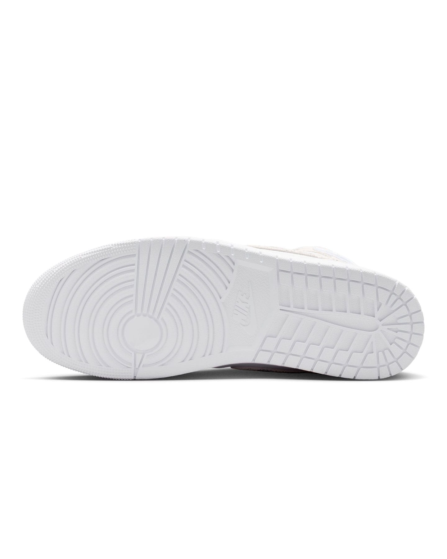 Jordan 1 Mid SE - White / White / Silver - -