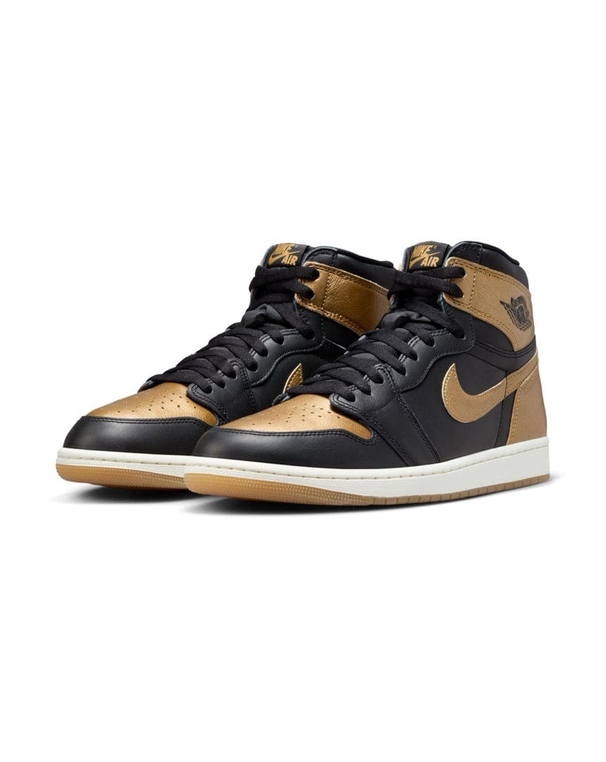 Jordan 1 Retro High OG - "Black & Gold" - -