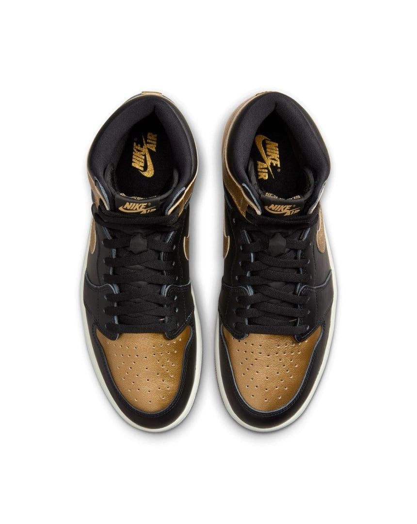 Jordan 1 Retro High OG - "Black & Gold" - -