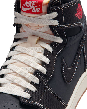 Jordan 1 Retro High OG Flight Club - Black / University Red - Sail - Gum Med Brown - -
