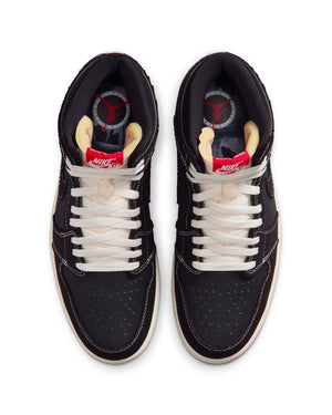 Jordan 1 Retro High OG Flight Club - Black / University Red - Sail - Gum Med Brown - -