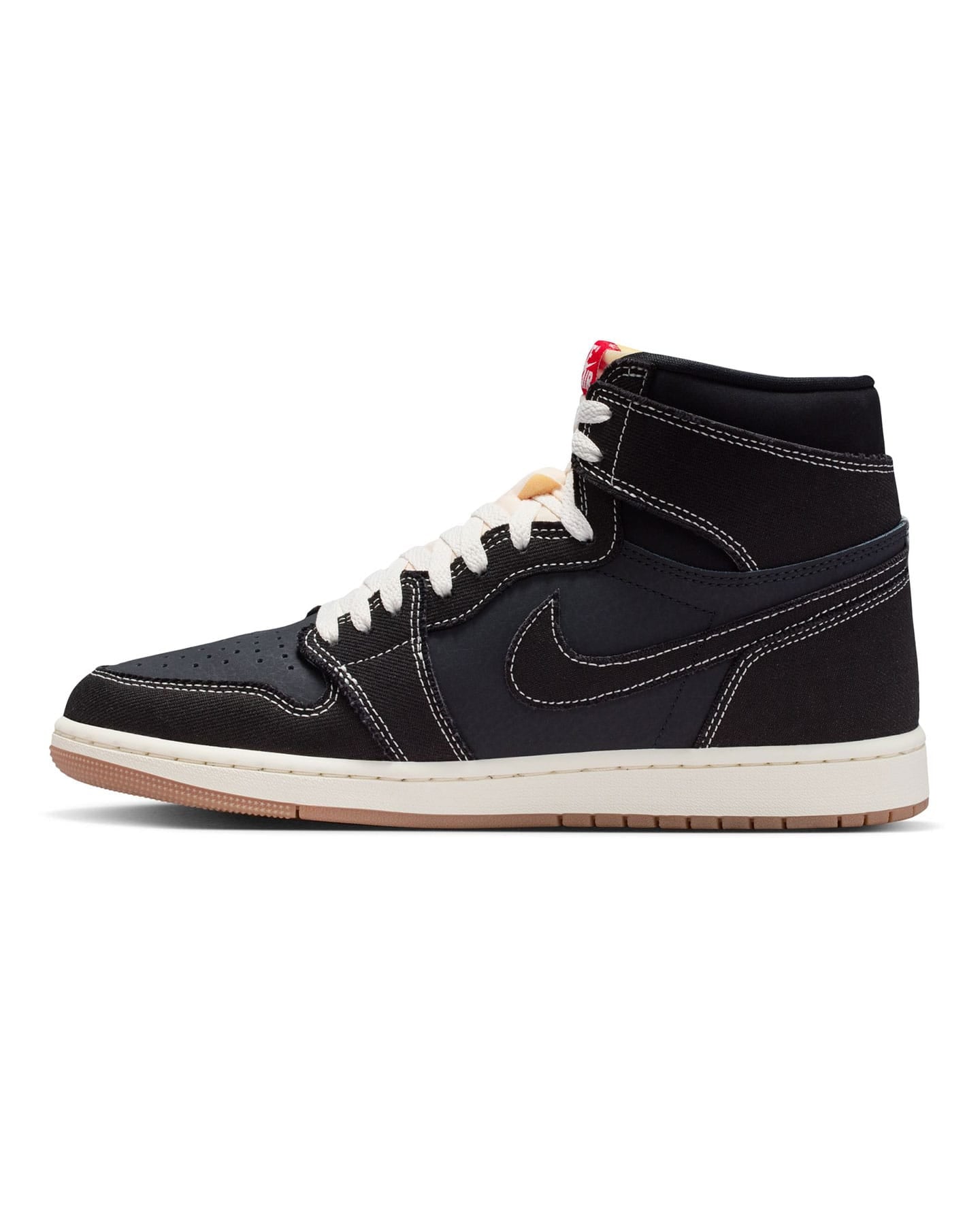 Jordan 1 Retro High OG Flight Club - Black / University Red - Sail - Gum Med Brown - -