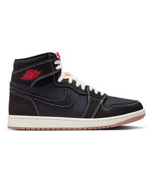 Jordan 1 Retro High OG Flight Club - Black / University Red - Sail - Gum Med Brown - -