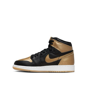 Jordan 1 Retro High OG (GS) - "Black & Gold" - -