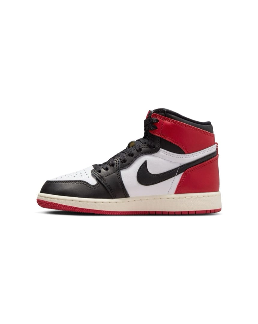 Jordan 1 Retro High OG ( GS ) - Black Toe Reimagined - -