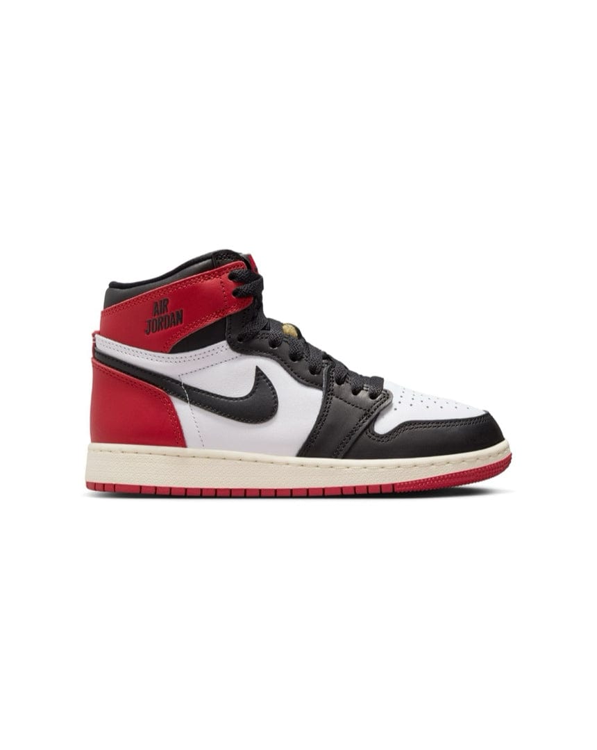 Jordan 1 Retro High OG ( GS ) - Black Toe Reimagined - FD1437 106 - 197859702855