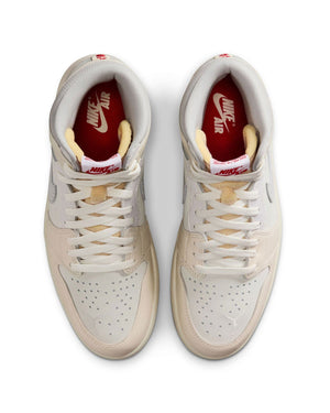 Jordan 1 Retro High OG - Sail / University Red - Pale Ivory - -