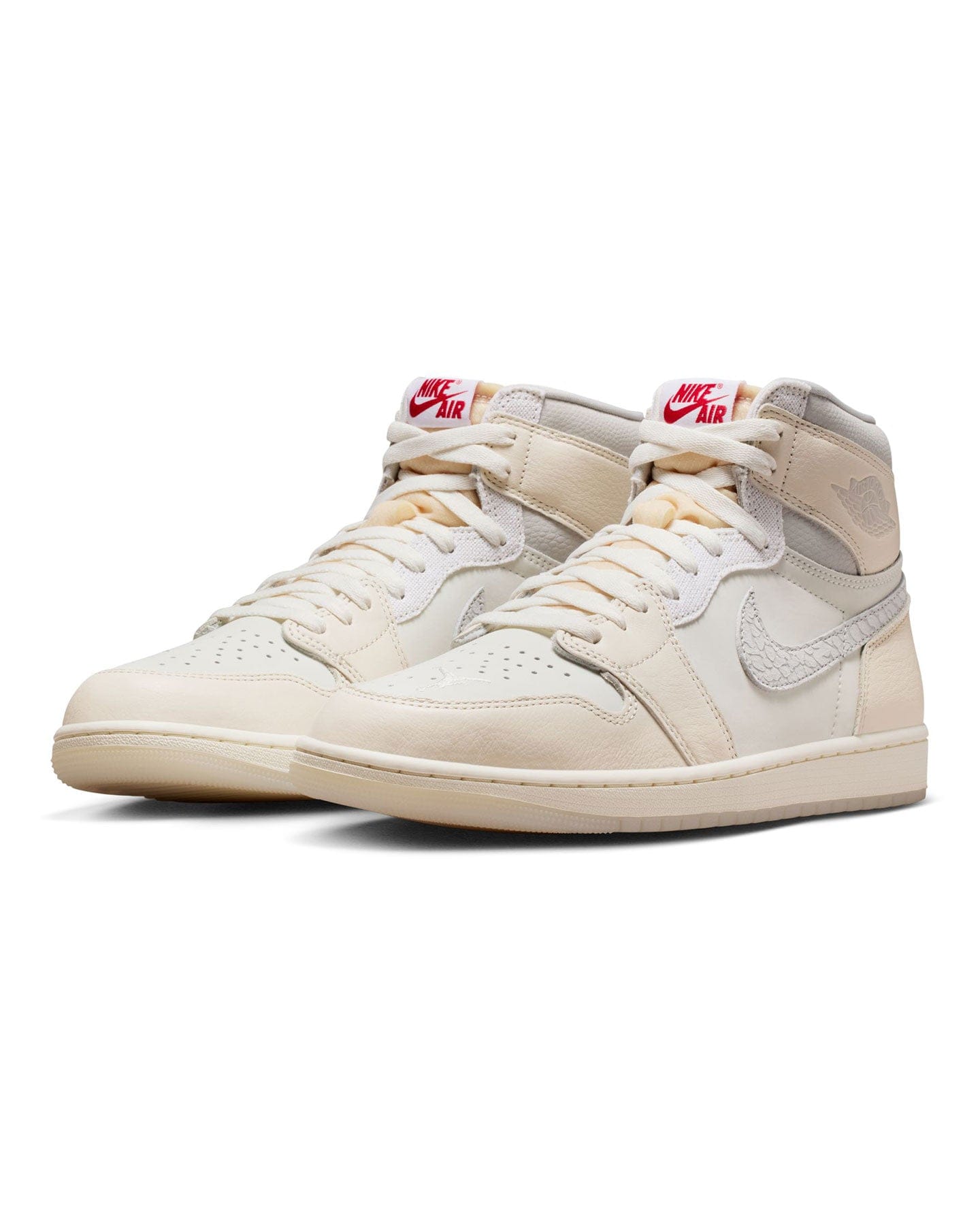 Jordan 1 Retro High OG - Sail / University Red - Pale Ivory - -