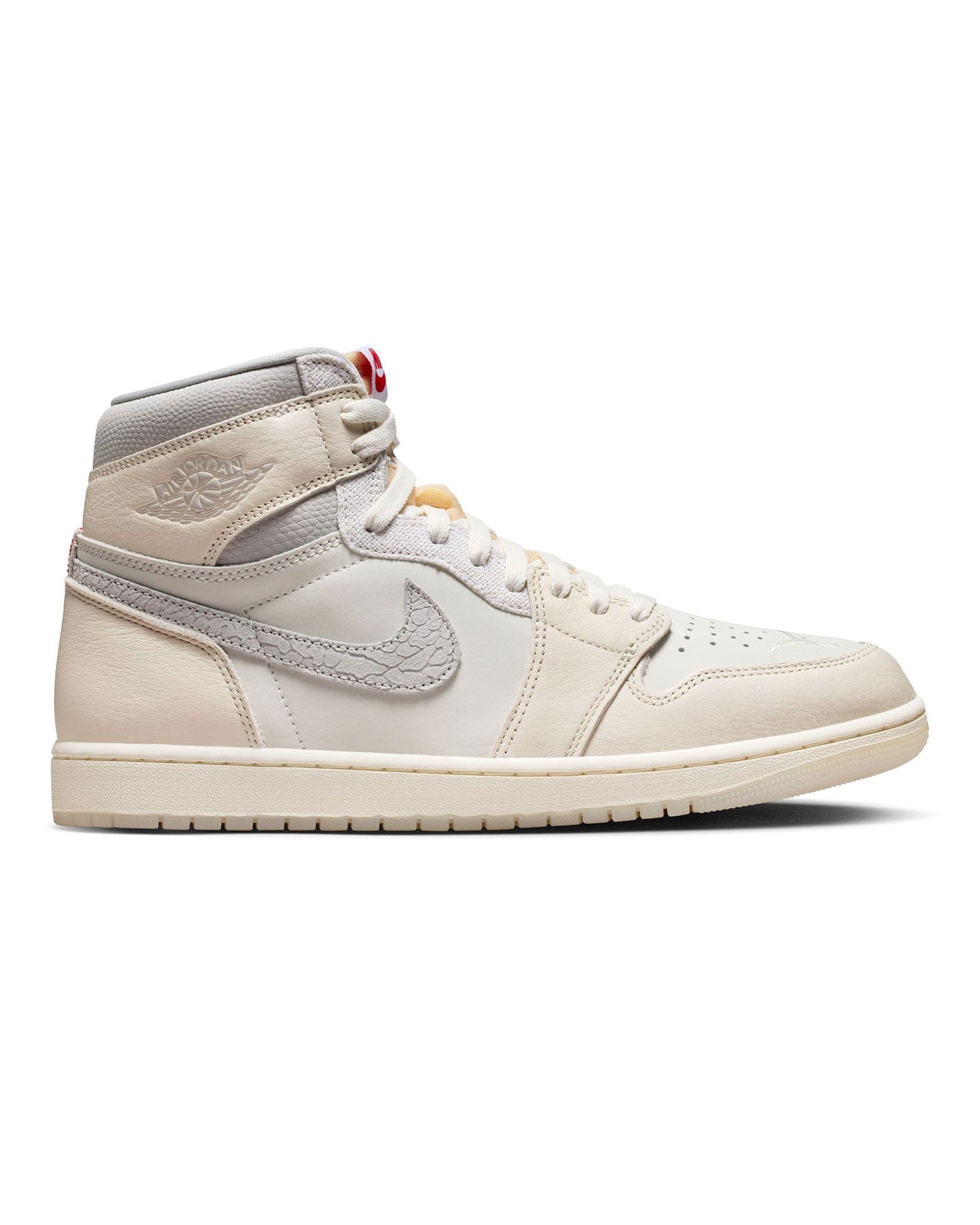 Jordan 1 Retro High OG - Sail / University Red - Pale Ivory - -
