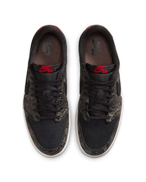 Jordan 1 Retro Low OG Laser - Black / Varsity Red - Summit White - -