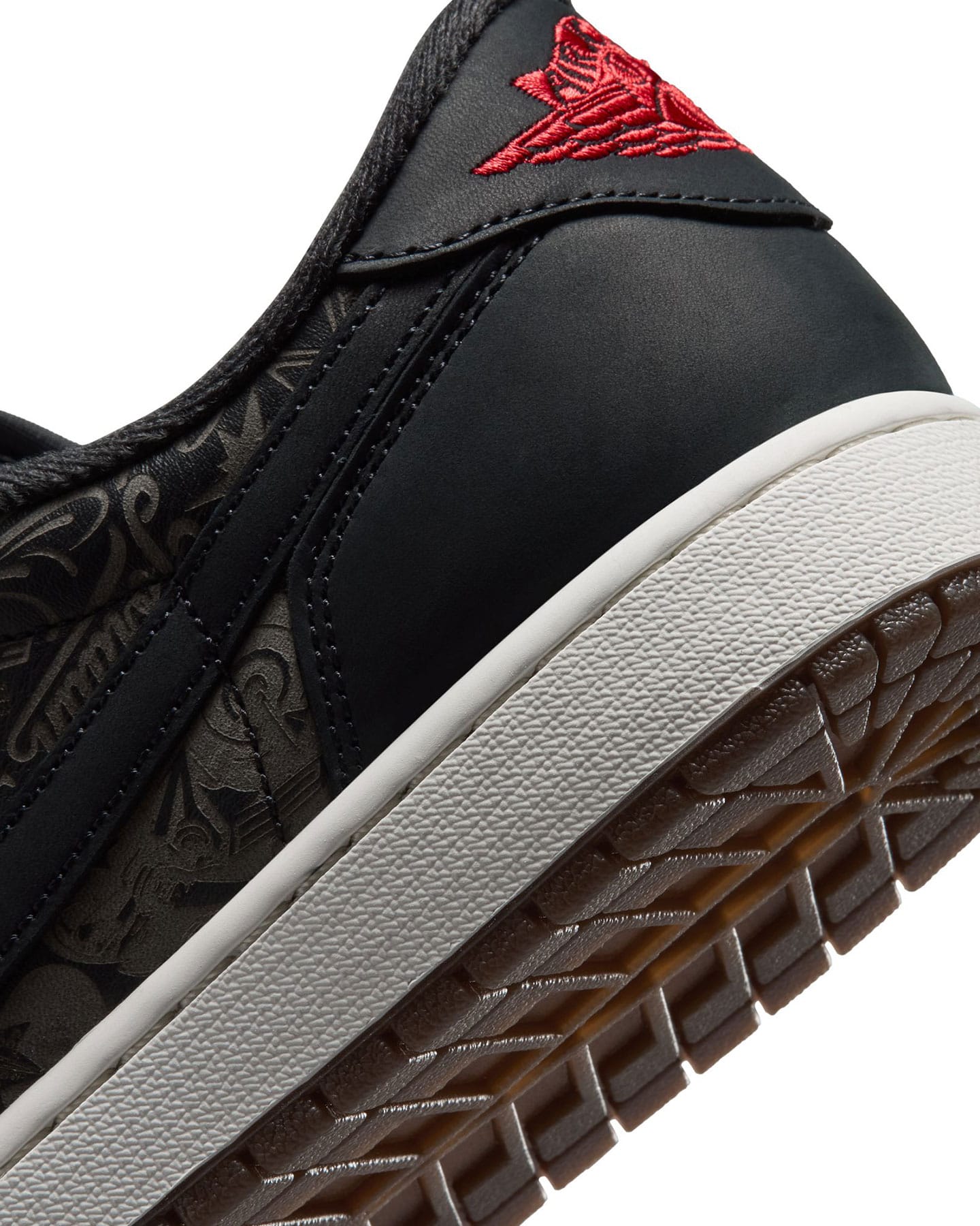 Jordan 1 Retro Low OG Laser - Black / Varsity Red - Summit White - -