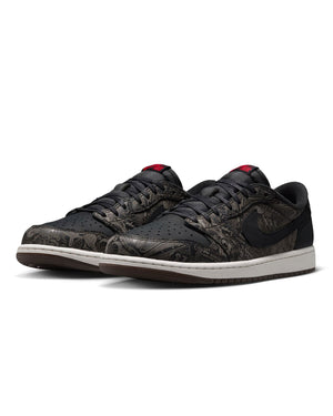 Jordan 1 Retro Low OG Laser - Black / Varsity Red - Summit White - -